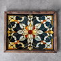 Aberto Design REF001 Bandeja de Madera Maciza Multicolor